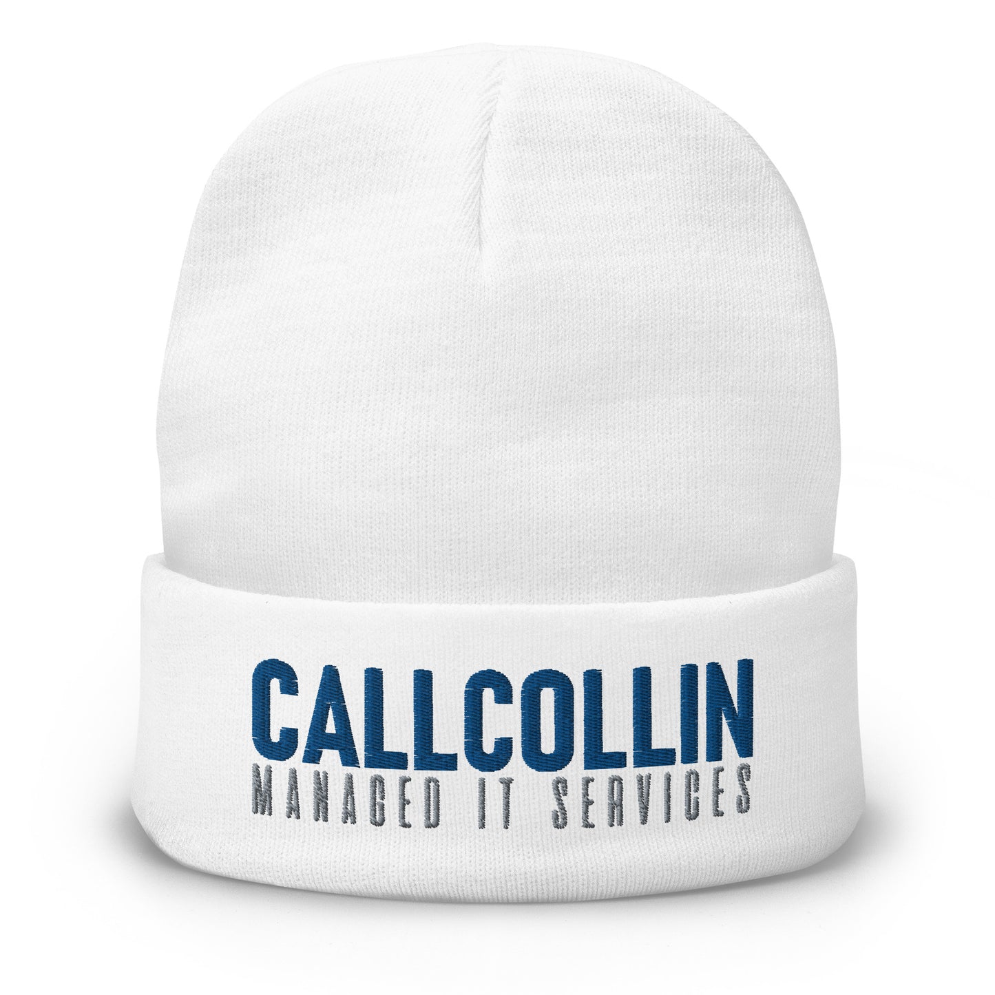 CallCollin Knit Beanie - 3D Embroidered