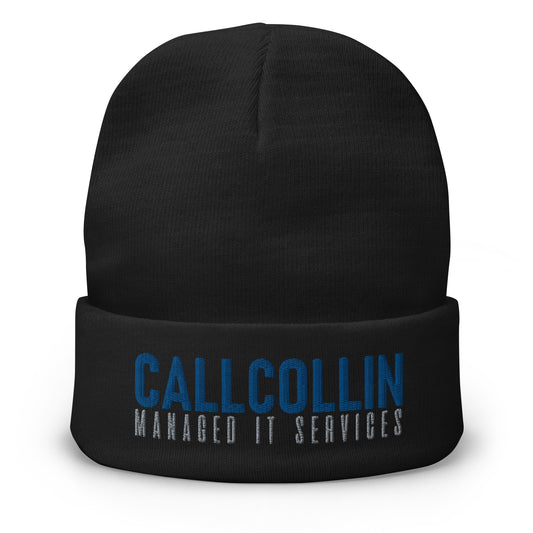 CallCollin Knit Beanie - 3D Embroidered